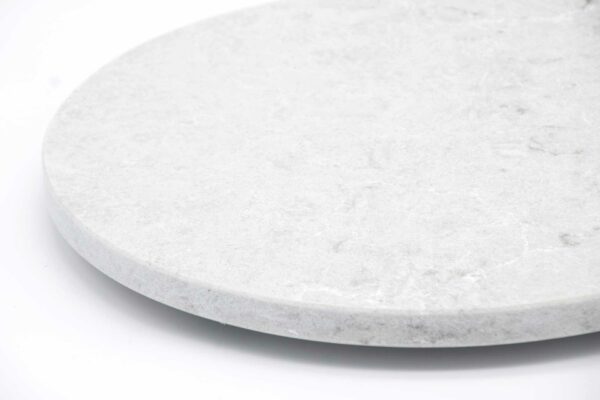 Drehplatte Quarzkomposit Bianco Drift – Bild 2
