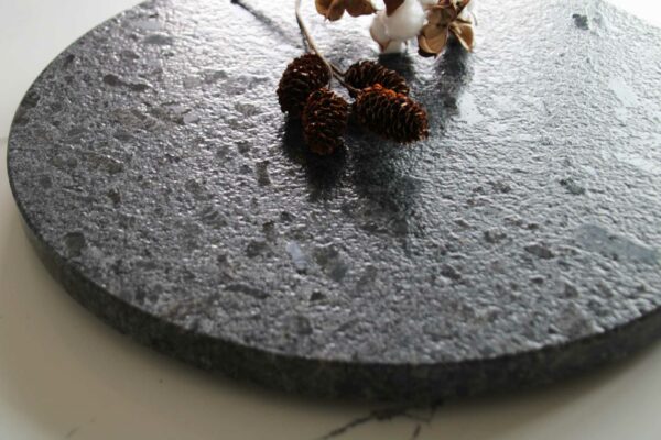 Drehplatte Steel Grey lapatura – Bild 8