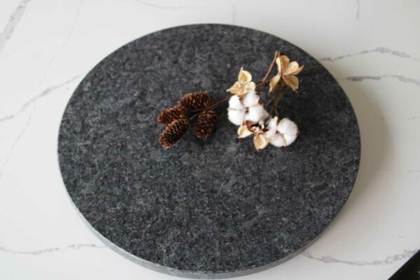 Drehplatte Steel Grey lapatura – Bild 5