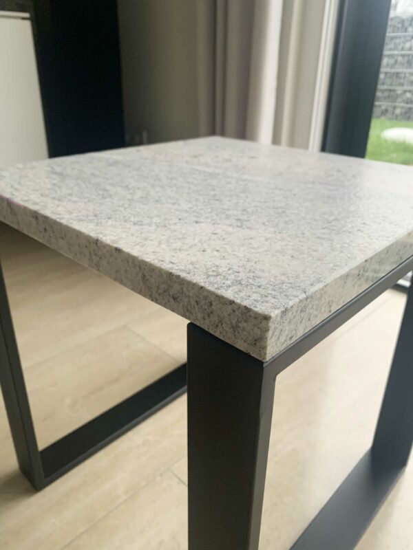 Beistelltisch Cielo Ivory satiniert – Bild 2