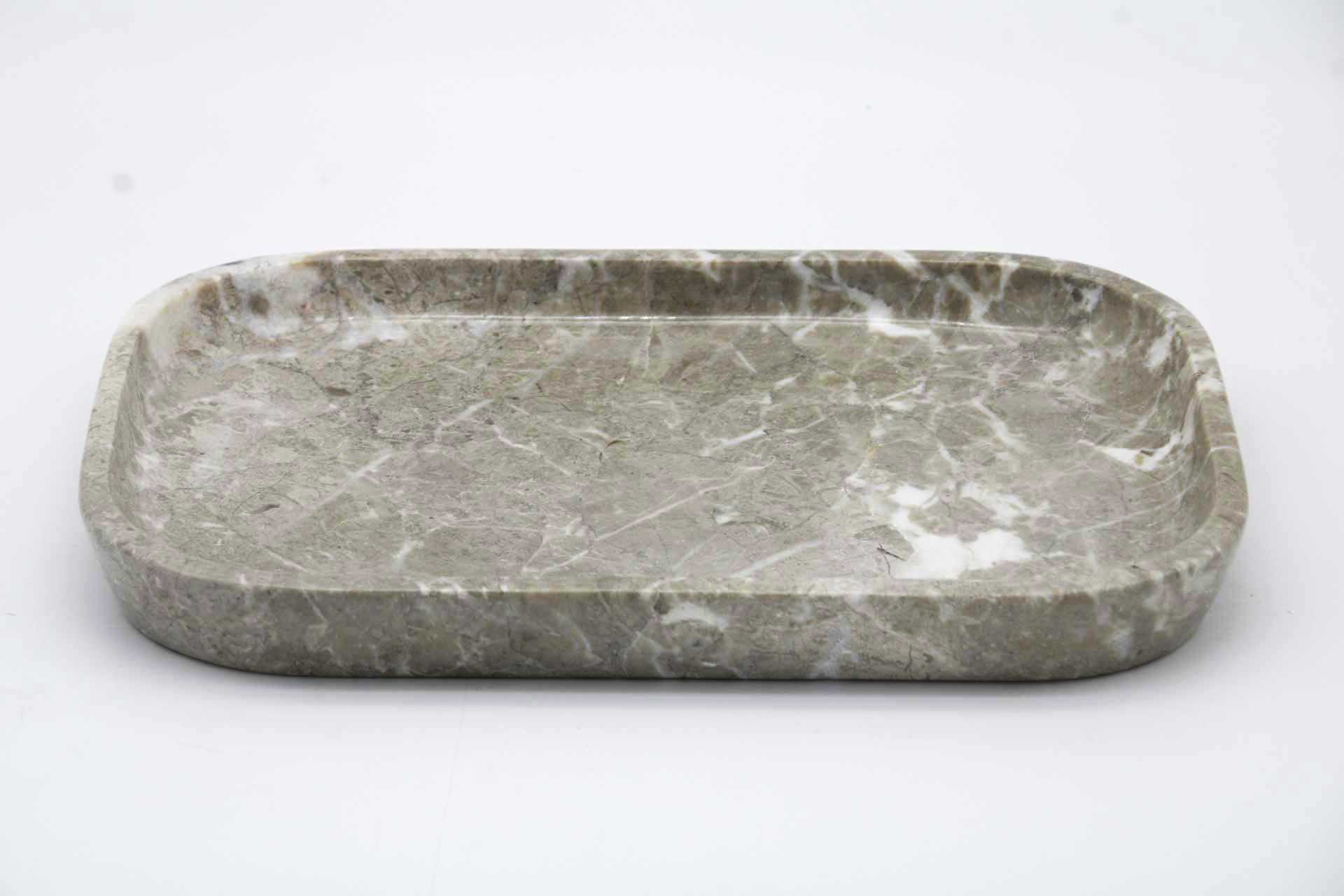 Servierschale Marmor Dark Beige | Mengeder Natursteinwerk