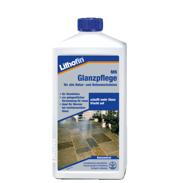 Lithofin MN Glanzpflege 1 Liter Pflege für Natur- und Betonwerkstein