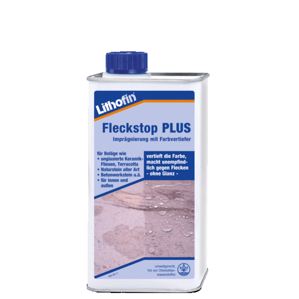 Lithofin Fleckstop PLUS 500 ml Imprägnierung mit Farbvertiefung