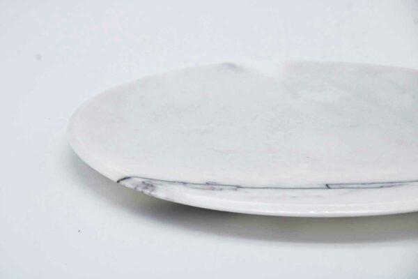 Servierschale oval Marmor Lilac – Bild 3