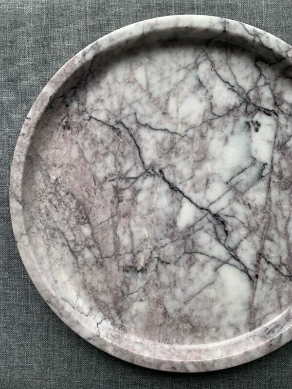 Servierschale Marmor Elegant Lilac – Bild 5