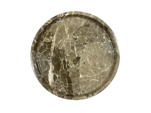 Servierschale Marmor Elegant Dark Beige