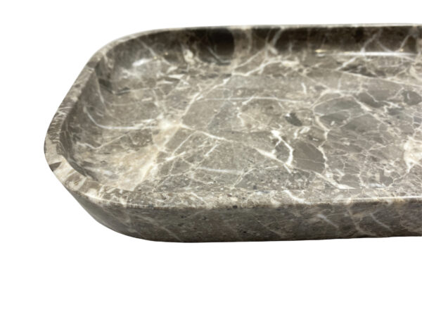 Servierschale Marmor Dark Beige – Bild 3
