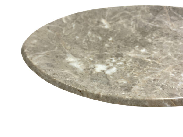 Servierschale oval Marmor Elegant Dark Beige – Bild 3