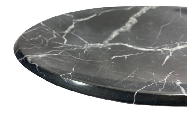 Servierschale oval Marmor Elegant Black – Bild 3