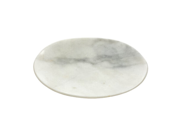 Servierschale oval Marmor Elegant White – Bild 2